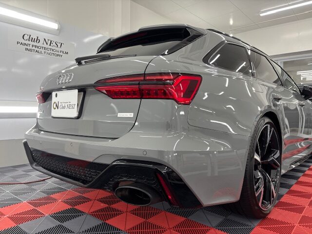 アウディー RS6 PPF プロテクションフィルム