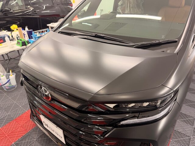 ヴェルファイア　マット化　PPF　プロテクションフィルム