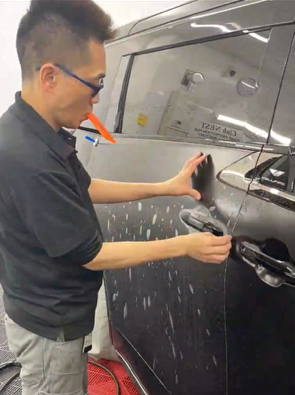 ヴェルファイア　マット化　PPF　プロテクションフィルム